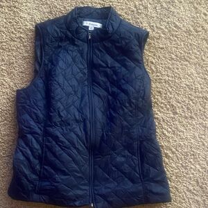Croft & Barrow Women's Navy Quilted Vest